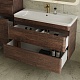 Style Line Мебель для ванной подвесная Атлантика 100, Люкс, старое дерево, PLUS – картинка-19